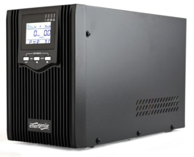 EG-UPS-PS1000-01  Gembird UPS sa stabilizatorom 1000VA (800W) pure sine wave, LCD, USB, black 43449