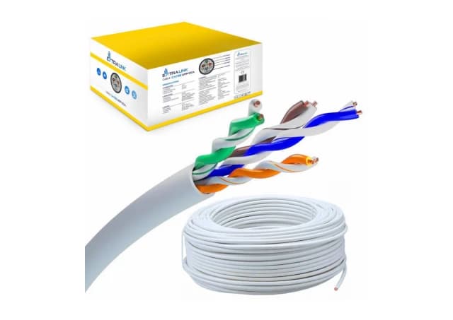 Extralink CAT5e UTP (U/UTP) V2 indoor twisted pair, kotur 305m