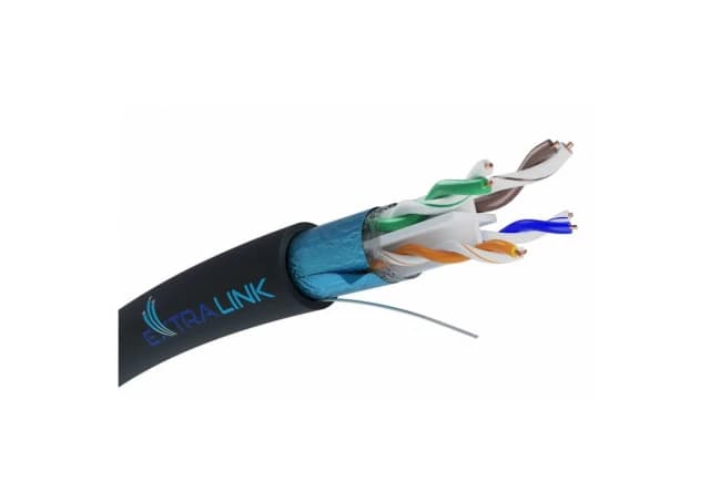 Extralink CAT6 FTP (F/UTP) v2 outdoor cable, na metar