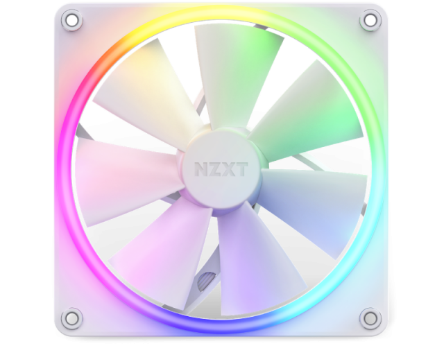 NZXT F140 RGB 140mm ventilator beli (RF-R14SF-W1) NZXT F140 RGB 140mm ventilator beli (RF-R14SF-W1) 