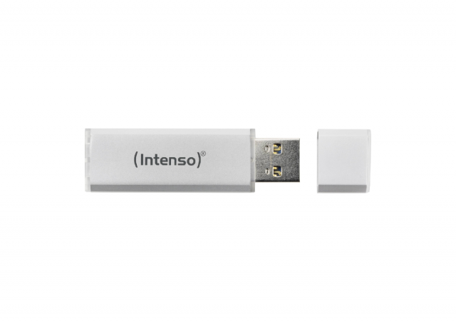 USB INTENSO 64 GB - USB 2.0, ALU SILVER