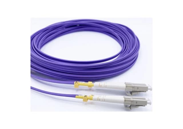 FO LC/UPC - LC/UPC MM 2M OM4 DX Purple