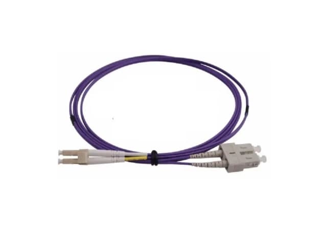 FO SC/UPC - LC/UPC MM 2M OM4 DX Purple