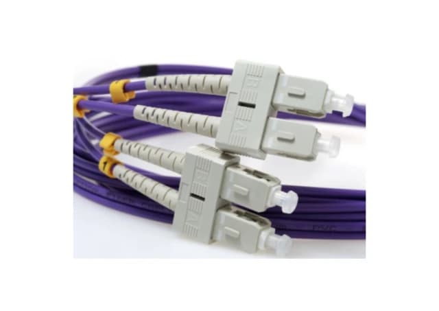 FO SC/UPC - SC/UPC MM 3M OM4 DX Purple