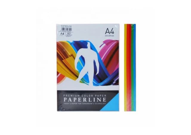 Fotokopir papir A4/80g mix neon 1/250