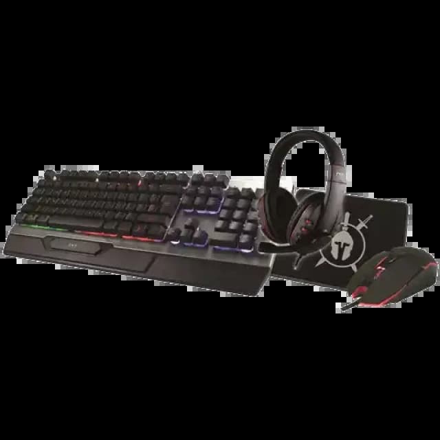 Gaming set MS Industrial Elite C500 4u1 Tastatura, miš, slušalice, podloga