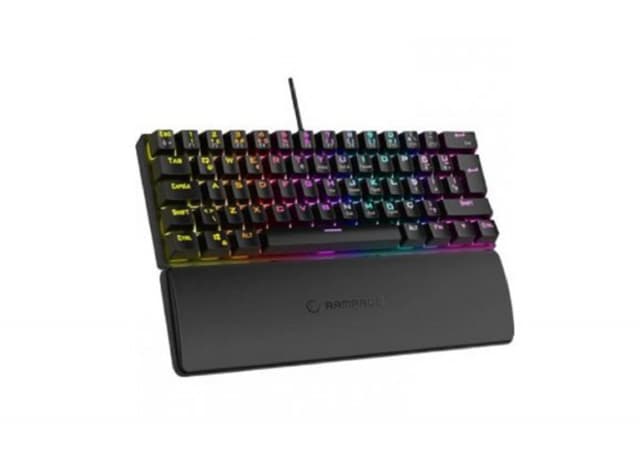 Tastatura PLOWER K60 BK PLAVI PREKIDAČ RAMPAGE 37257 18563