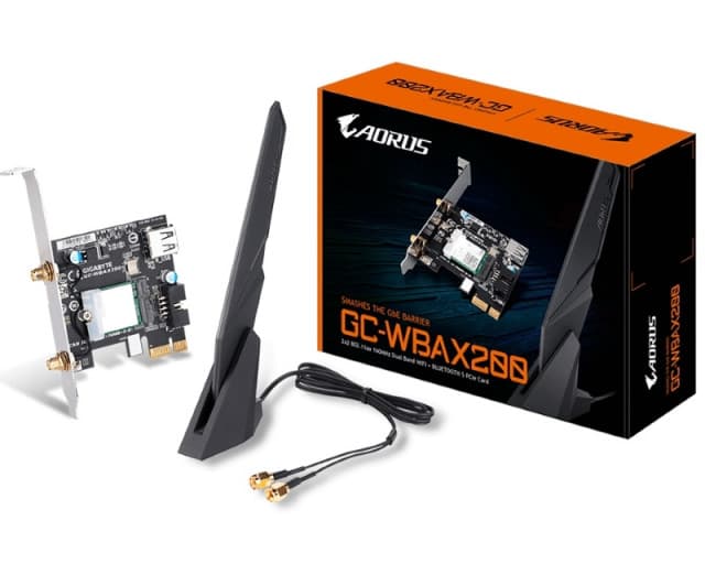 GIGABYTE GC-WBAX200 rev. 1.0 bluetooth + wireless card mrežna karta GIGABYTE GC-WBAX200 rev. 1.0 bluetooth + wireless card mrežna karta