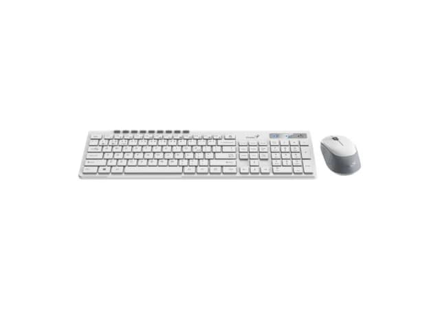 GENIUS SlimStar 8230 Wireless USB YU bela tastatura+ miš 