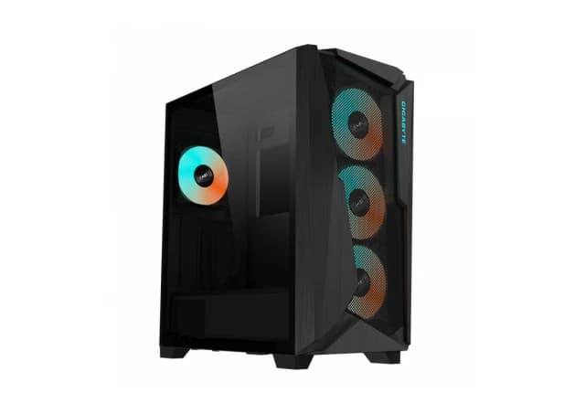 Gigabyte C301 V2 GLASS BLACK, Mid Tower, up to E-ATX, CPU Height : 170mm, GPU Length : 400mm, PSU Length : 180mm, Up to 360mm Liquid Cooling Compatible