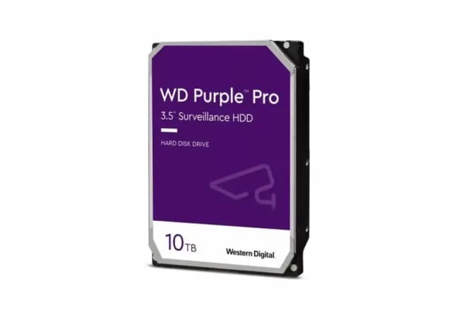 Hard disk 10TB SATA3 Western Digital 256MB  WD101PURP  Purple Pro