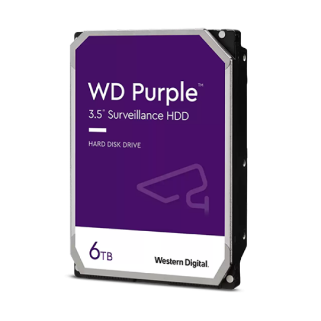 6TB 3.5" SATA III 64MB IntelliPower WD63PURZ Purple