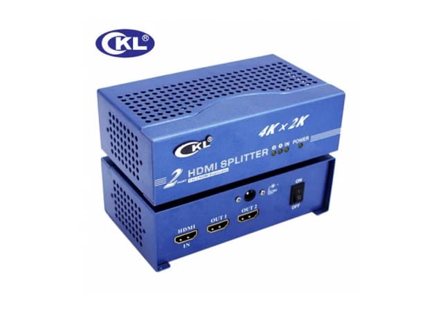 HDMI spliter CKL HD-9242 1-IN/2-OUT, Fully HDMI 1.4 Compliant up to 1080p HDTV