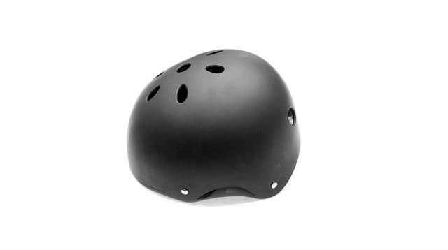 Helmet Vintage Style - Black Size S