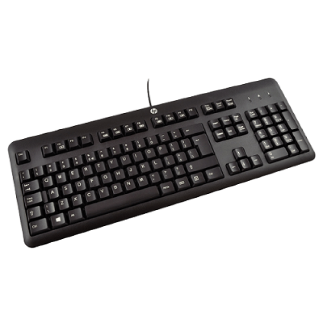 HP USB KEYBOARD QY776AAR#ABB ENG