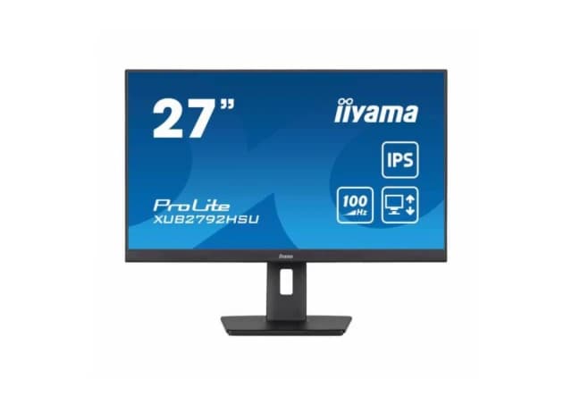 IIYAMA 27" XUB2792HSU-B6 1920x1080 100Hz, 0.4ms, DP, HDMI, 4 x USB 3.2 Hub