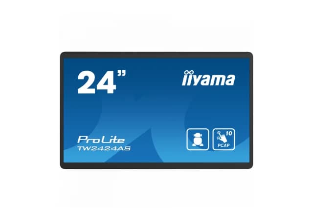 IIYAMA Monitor LED TW2424AS-B1 23.8” Full HD In-cell PCAP 10pt interactive Touch Panel PC with Android OS