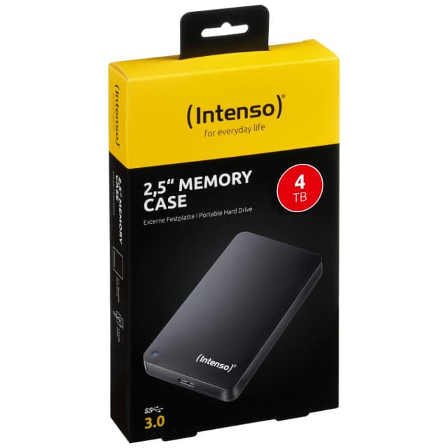 (Intenso) Eksterni Hard Disk 2.5", kapacitet 4TB, USB 3.0, Crna b - HDD3.0-4TB/Memory Case