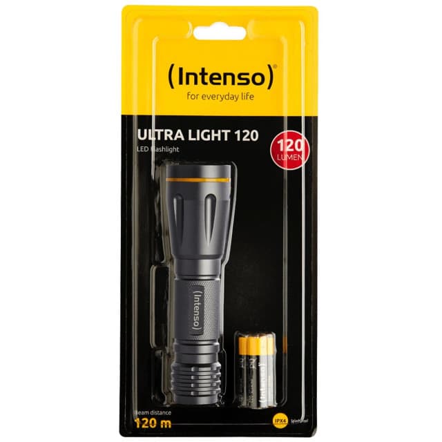 (Intenso) Ručna svetiljka, LED svetlo, 120 lm, IPX4 - Ultra Light 120