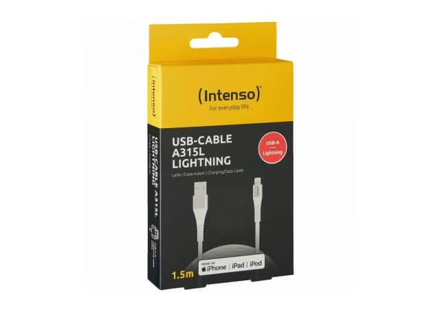 (Intenso) USB kabl za smartphone, USB - A to Lightning, 1.5 met. - USB-Cable A315L