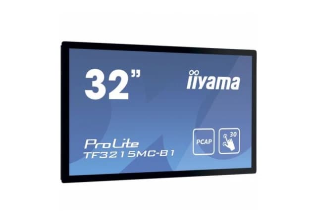 IIYAMA Monitor 32" PCAP Bezel Free 30-Points Touch Screen, 1920x1080, AMVA3 panel, VGA, HDMI, 460cd/m², 3000:1, 8ms, Landscape or Portrait mount, USB Touch Interface, VESA 200x200mm, MultiTouch with supported OS, Open frame model with rubber seal