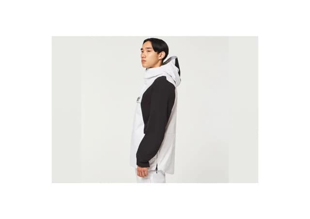 JAKNA OAKLEY TNP TBT ANORAK white-black  L  M  S