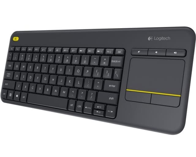 LOGITECH K400 Plus Wireless Touch YU crna tastatura 