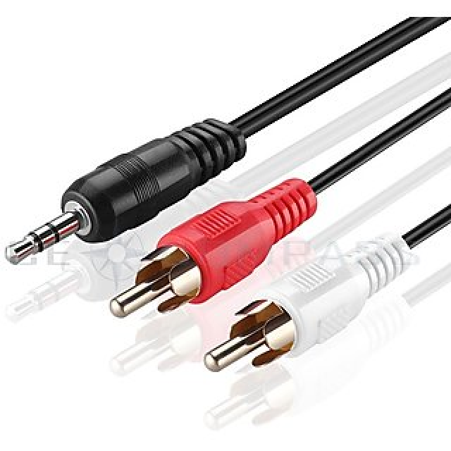 KABAL AUDIO 2RCA(M)-2RCA(M) 1.5M GIGATECH POLYBAG