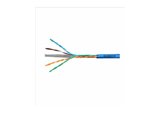 KABAL LAN CAT6 U/UTP SCHRACK HSKU423H15 500M 4X2XAWG-23 300MHZ LS0H PLAVI