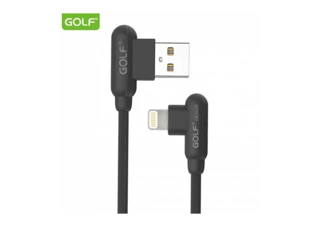 Kabl pod uglom USB - lighting Golf GC-45I 1m