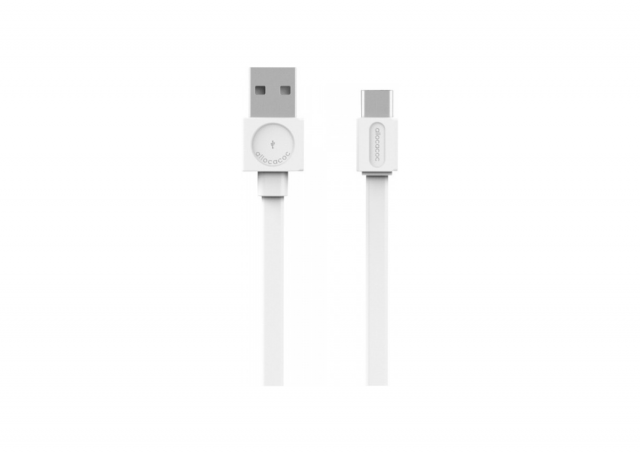 Flat USB kabl micro USB, duž.1,5m, beli DESIGNNEST 10452WT/USBMBC