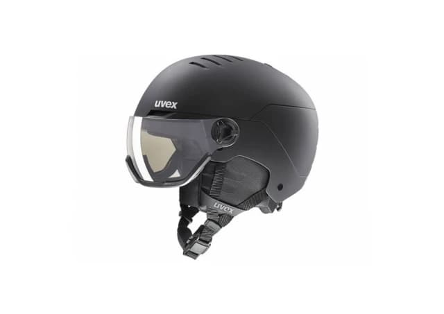 KACIGA UVEX WANTED VISOR VARIO black matt-smoke S1-S3  54-58