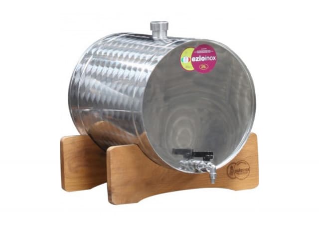 Ležeće bure za rakiju Ezio-Inox 25L Inox 30031