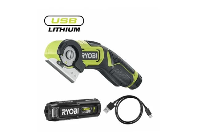 Kompaktni bežični alat za sečenje, USB Lithium™ 4V (2,0 Ah) - RIOBI RCT4-120G