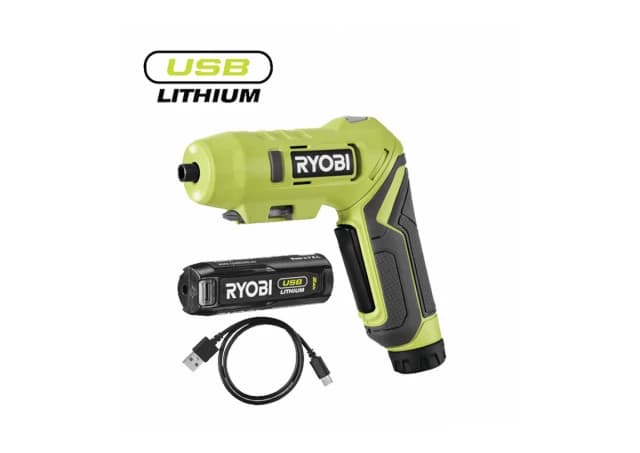 Kompaktni bežični okretni odvijač USB Lithium™ 4V (2,0 Ah) - RYOBI RSDP4-120G