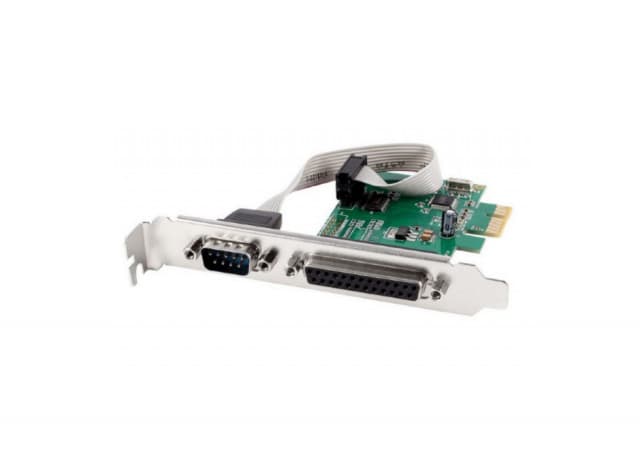 Kontroler Gembrid PCIe PEX-COMLPT-01 COM serial port+LPT port