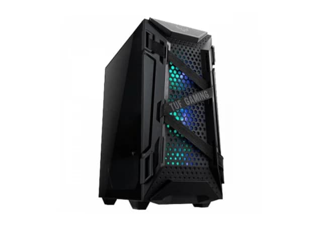 Kućište ASUS GT301  Midi Tower/ATX/mATX/mITX/Gaming/kaljeno staklo/crna