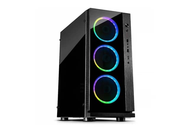 Kućište GEH Midi Inter-Tech W-III RGB Tower black I RGB