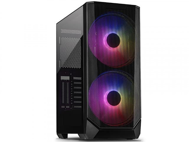 Kućište INTER-TECH  IT-3503 Airstream/ATX/RGB/Mini-ITX/Gaming/bez napajanja/crna