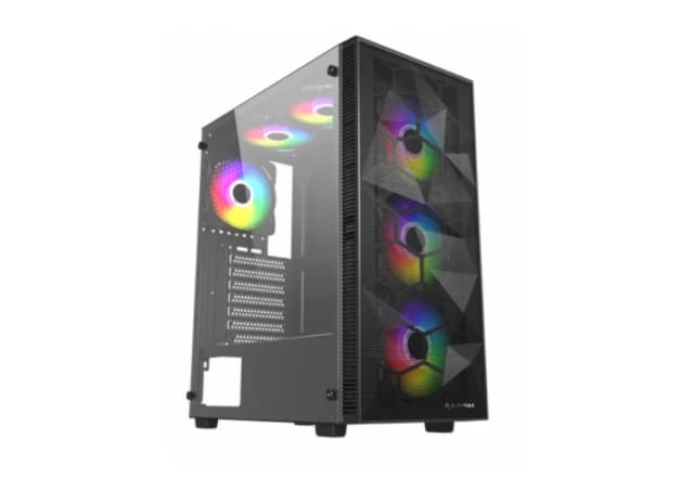 Kuciste Raidmax Talos window/black, 4x 120mm RGB/650W/RT650RGB