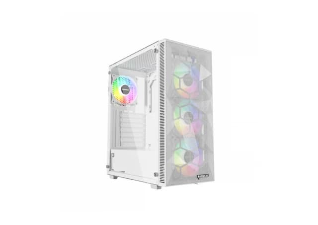 Kuciste Raidmax Talos window/White, 4x 120mm FRGB/No-PSU/RT650RGBW