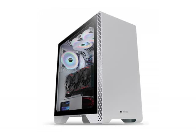 Kućište Thermaltake S300 TG Snow/White/Win/SPCC/Tempered Glass*1/120mm/bez PSU