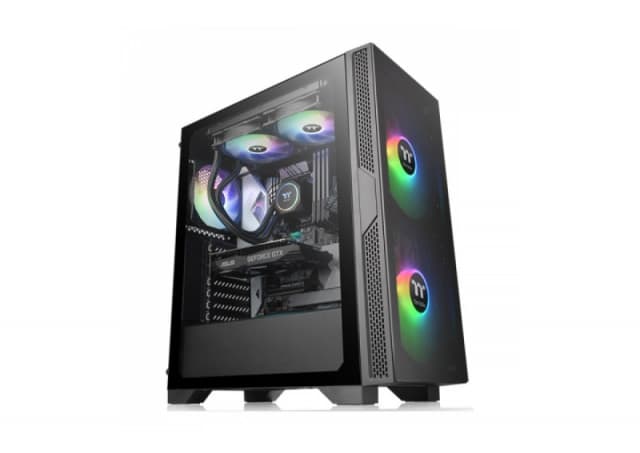 Kućište Thermaltake Versa T25 TG/Black/Win/SPCC/Tempered Glass*2/120mm/bez PSU