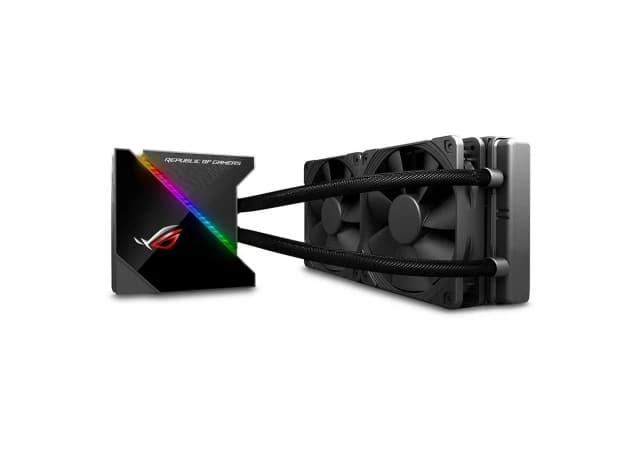 Kuler za PC ASUS RYUJIN 240 RGB/vodeno hlađenje/crna