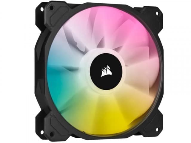 Kuler za PC CORSAIR iCUE SP140 RGB ELITE 14cm ventilator/crna