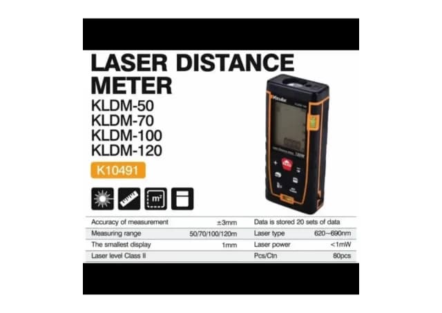 KZUBR laserski metar KLDM-100 (daljinomer)