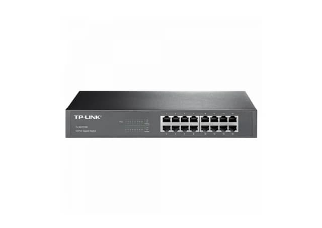 Switch TP-LINK TL-SG1016D Gigabit/16x RJ45/10/100/1000Mbs/Rackmount metalno kuciste