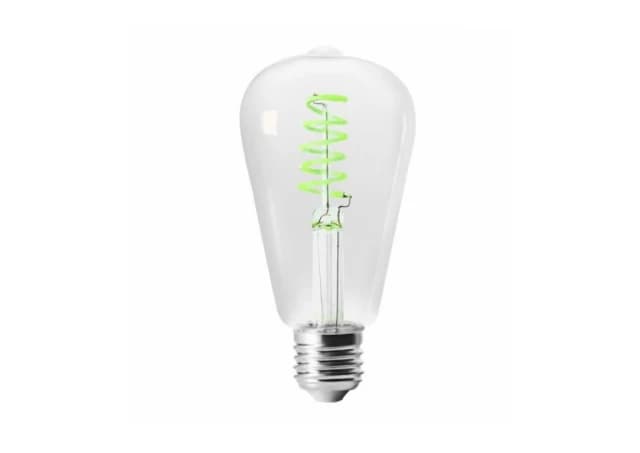 LED FILAMENT E27 4W 2000K ST64 ZELENA