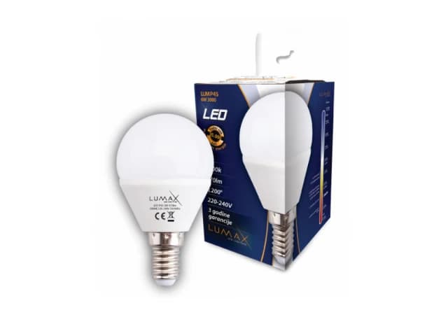 Led sijalica Lumax LUMP45-6W 3000K E14