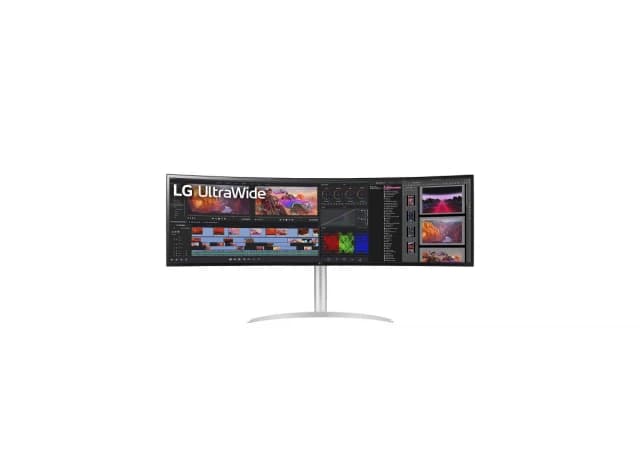 LG 49" UltraWide IPS Dual QHD 5120x1440@144Hz,32:9,1000:1,5ms,400cd/m²,178º/178º,HDR10,G-SYNC Compatible,FreeSync Premium Pro,1 DP,1 USB-C,2 HDMI,1 USB Upstream Port 2.0,2 USB Downstream Port 3.0,10Wx2,VESA 100x100 mm,Height,Tilt,Swivel,Black/Silver,3yw